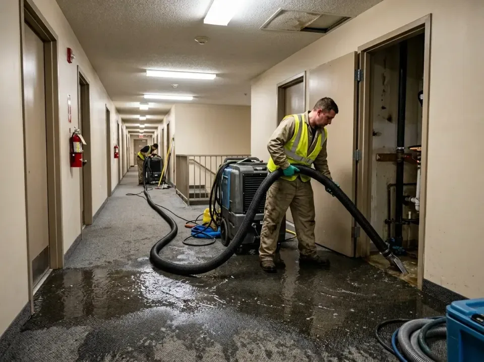 multi-unit-apartment-hallway-f-005 — frequently asked questions, Emergency Burst Pipe Water Extraction & Removal in Aberdeen…